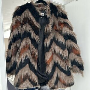 Amuse Society Waylon Faux Fur Coat